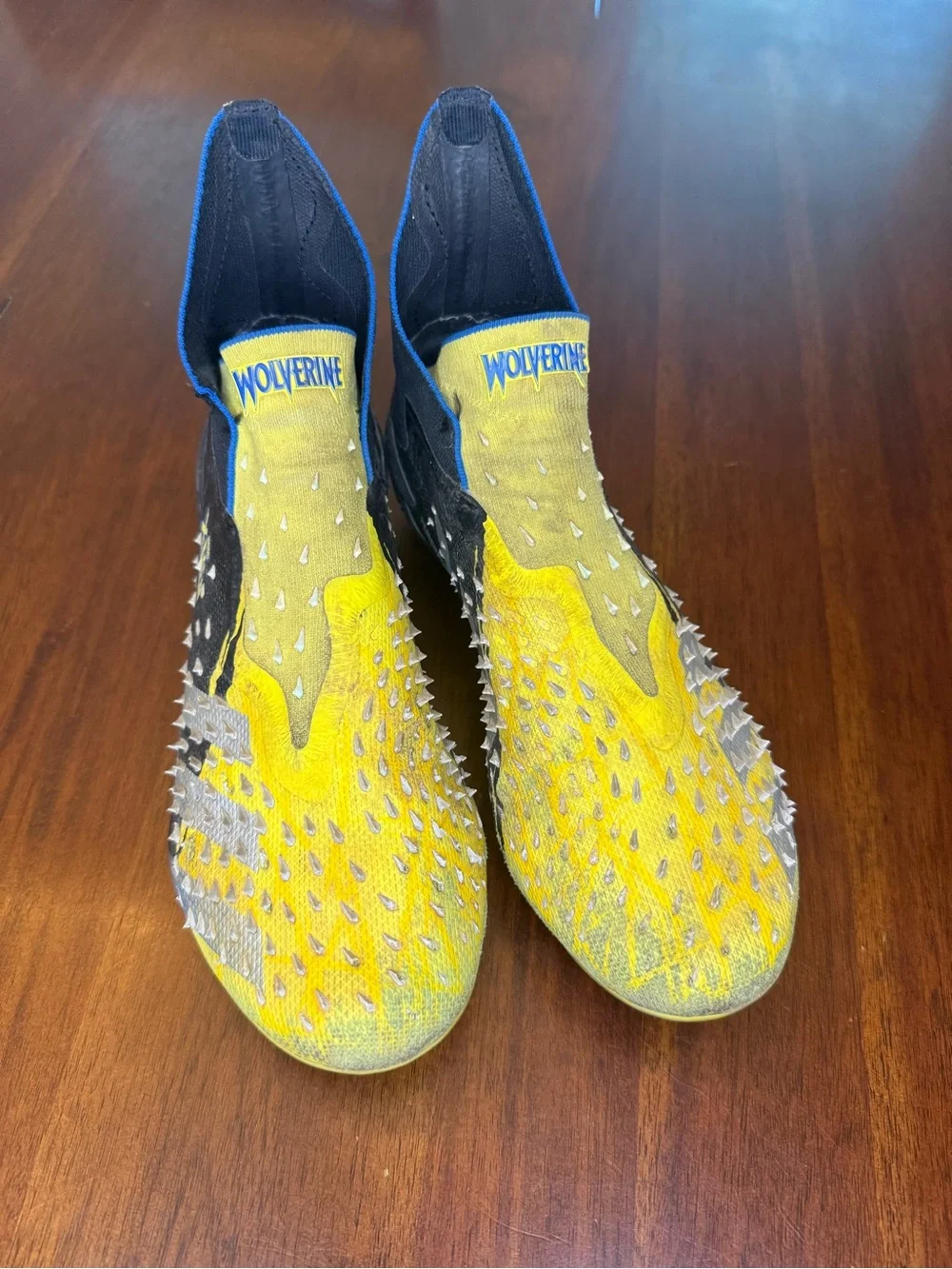 Adidas predator cleats Kids X-Men Soccer Cleats size 4.5